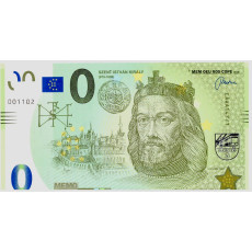 0 Euro biljet Szent István Király